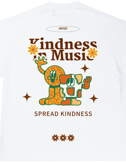 Kindness in Music T-Shirt White