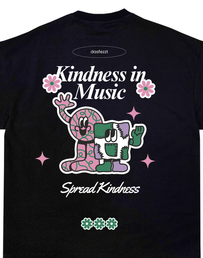 Kindness in Music T-Shirt Black